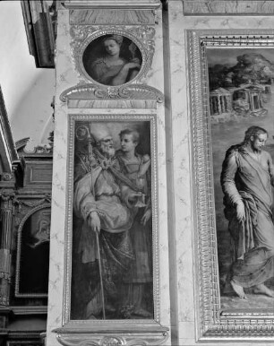 Altare Vasari — Vorderseite des Altars — Die Heiligen Donatus und Stephanus
