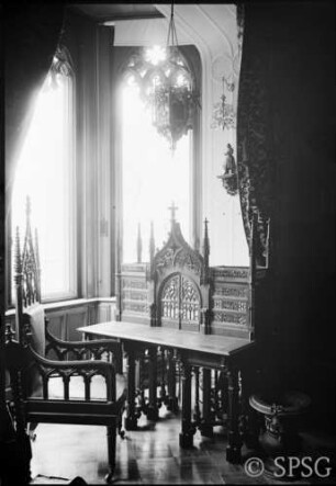Potsdam, Schloss Babelsberg, Arbeitszimmer Augustas, R.: 34.
