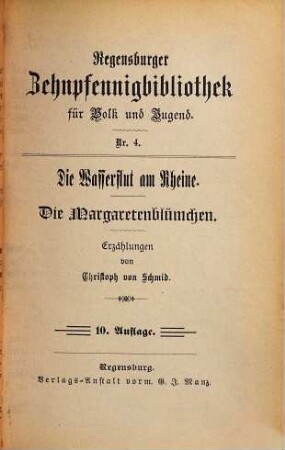 Die Wasserflut am Rheine