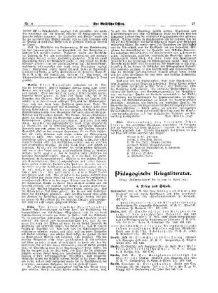 Pädagogische Kriegsliteratur