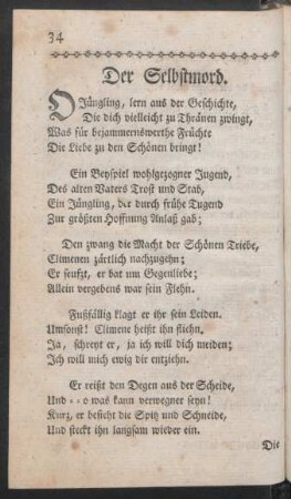 Der Selbstmord
