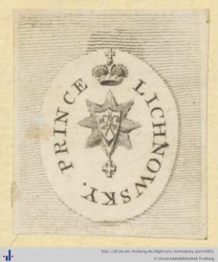 Exlibris (Universitätsbibliothek Freiburg i. Br., Ink. 4.P 5628).