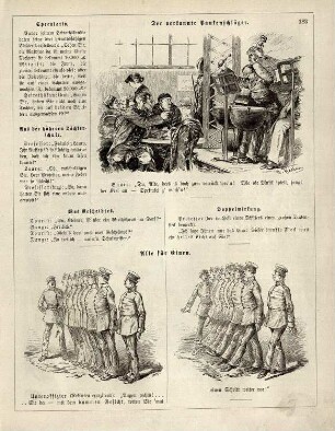 "Der verkannte Paukenschläger" "Alle für einen"