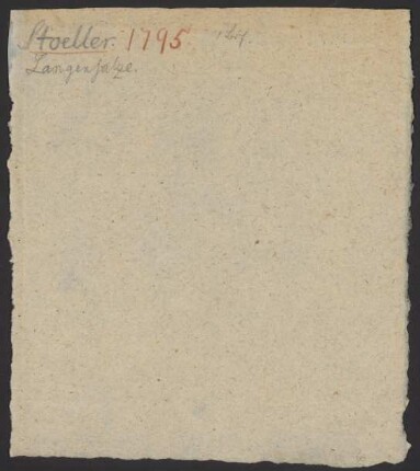 Brief an Friedrich Nicolai : 17.01.1795