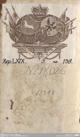Exlibris: Friedrich August, Herzog von Braunschweig-Oels.
