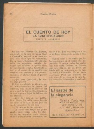 El cuento de hoy : La gratificación