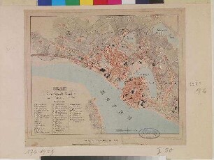 PLAN der Stadt Kiel, 1867.