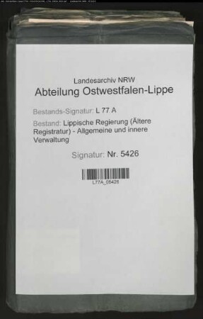 Judengeleit im Amt Varenholz, Vogtei Langenholzhausen