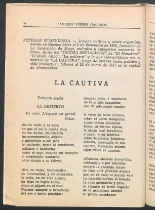 La Cautiva