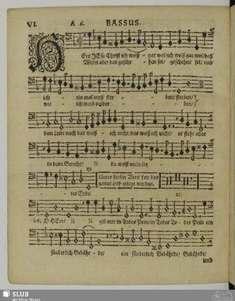 VI. Herr Jesu Christ ich weiß gar wohl