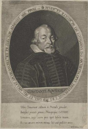 Bildnis von Lotharivs, Erzbischof von Trier