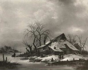 Holländische Winterlandschaft : Holländische Winterlandschaft (1820; K. Schulz)