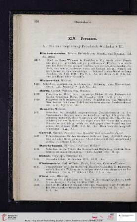 XIV. Preussen (Nr. 3427 - 3558)