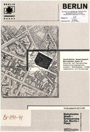 Dokumentation: Bauwettbewerb Moritzplatz Block 56