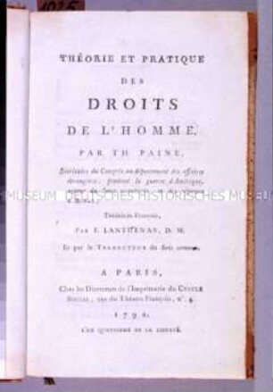 Théorie et pratique des droits de l'homme
