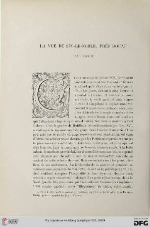 3. Pér. 29.1903: La vue de Sin-le-Noble, près Douai : par Corot