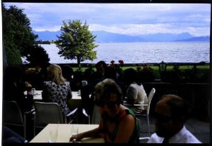 Lindau: Blick von Terrasse des Hotel Tannenhof
