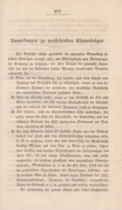 Anmerkungen zu vorstehenden Eheverträgen