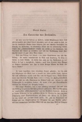 Viertes Capitel. Der Conrector von Seehausen.