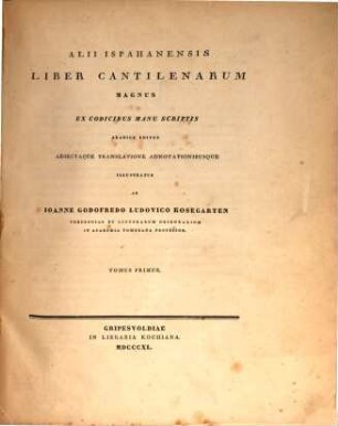 Liber Cantilenarum magnus