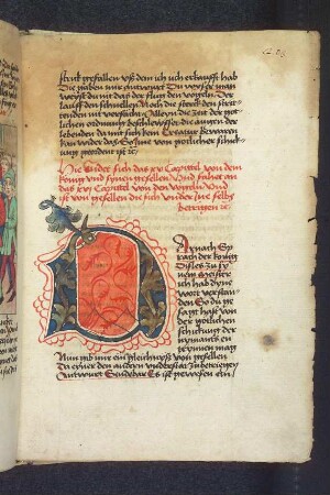 D-Initiale; (Kapitel XVI)