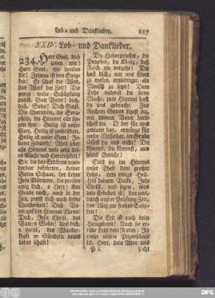 XXIV. Lob- und Danklieder.