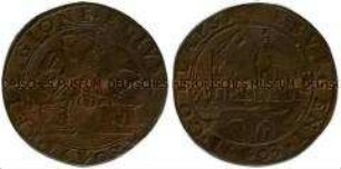Niederlande, Historienpfennig, Verwaltung Antwerpens unter Spinola