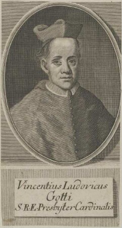Bildnis des Vincentius Ludovicus Gotti