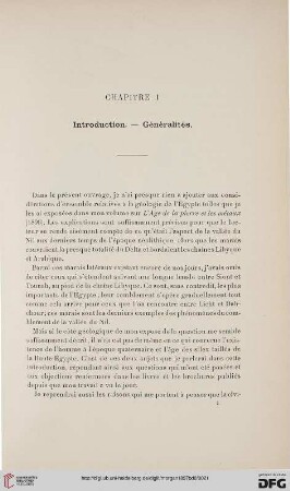 Chapitre I: Introduction.- Généralités