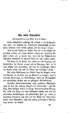Ein altes Lehrmittel