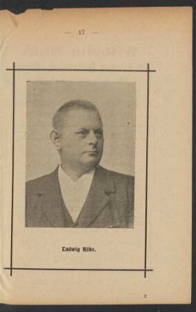 Ludwig Röbe.