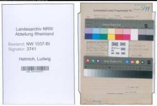 Entnazifizierung Ludwig Helmich , geb. 12.06.1913 (Techniker)