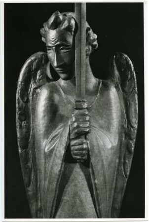 Ernst Barlach, Der Geistkämpfer, Bronze, 1928, Nikolaikirche, Kiel