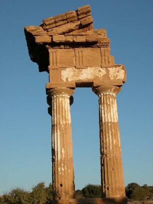 Agrigent, griechischer Dioskuren-Tempel