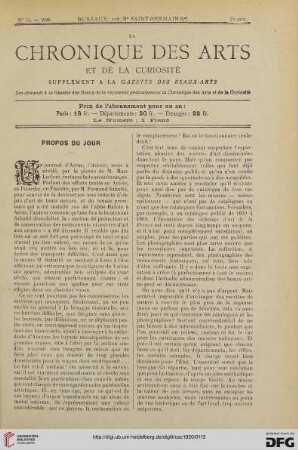 Nr. 11 (15 Juin)