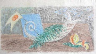 Lyra und Briefumschlag