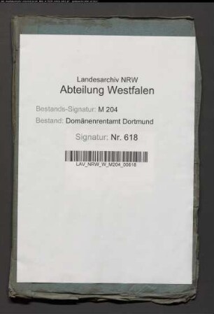 Verpachtung eines Ackergrundstücks in Huckarde an Joh. Heinrich Kohlpoth aus Huckarde. Später übertragen auf Laurenz Freckmann aus Huckarde; Ablösung