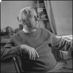 Portraitserie Ewald Mataré : Mataré, Ewald (1887-1965; Maler, Bildhauer)