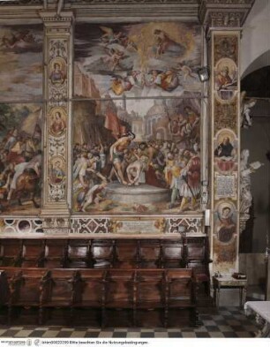 Szenen aus dem Leben der Apostel Petrus und Paulus, Die Enthauptung des Paulus