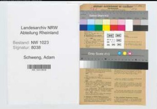 Entnazifizierung Adam Schweng , geb. 02.02.1902 (Schneider)