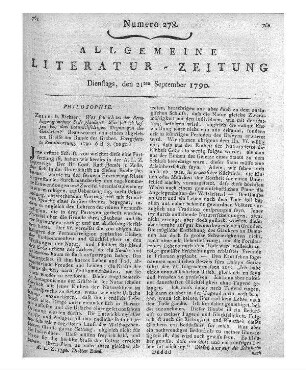 [Richardson, S.]: Clarissa. Bd. 1-2. Neuverdeutscht und Ihro Majestät der Königin von Grosbrittannien zugeeignet von L. G. Kosegarten. Leipzig: Gräff 1790