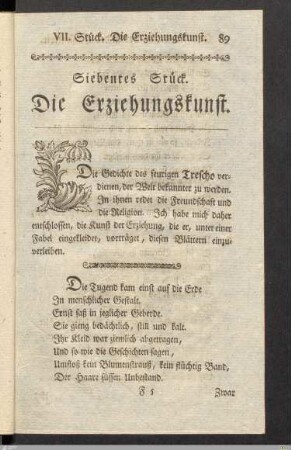 Siebentes Stück.