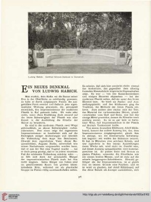 10: Ein neues Denkmal von Ludwig Habich