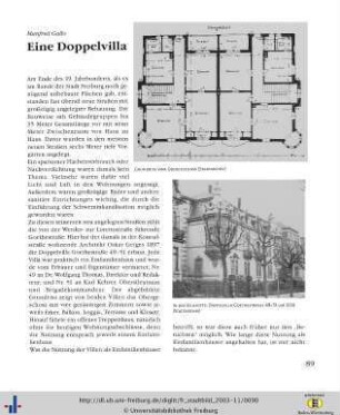 Eine Doppelvilla