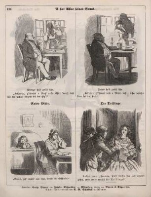 "'S hat Alles seinen Grund" "Naive Bitte" "Die Drillinge"