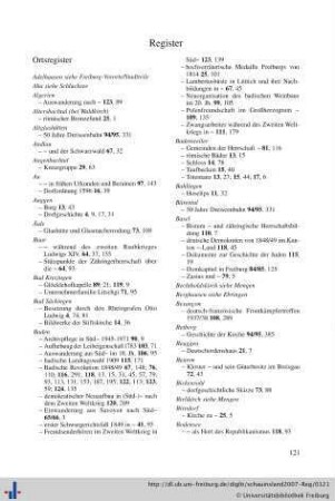 Ortsregister