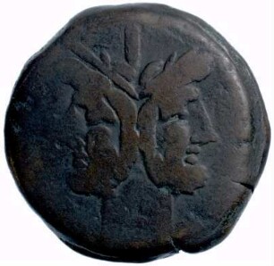 Münze, As, 169 - 158 v. Chr.