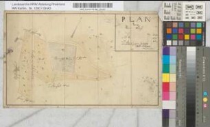 Plan vom Sauerbusch [bei Hubbelrath]. 20.7.1809. Wilh. Schriever, Landmesser, Hubbelrath