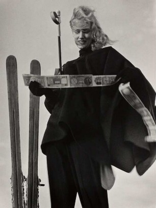 "Short snorter", Modeaufnahme, Modell Lili Carlson (Mademoiselle)