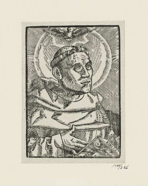 Bildnis Martin Luther als Augustinermönch